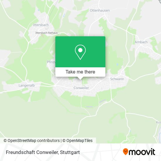 Freundschaft Conweiler map