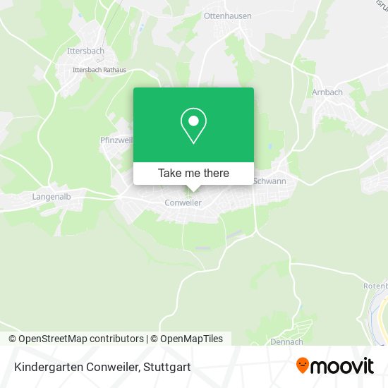 Kindergarten Conweiler map