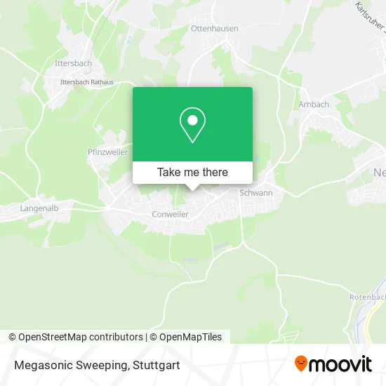 Megasonic Sweeping map