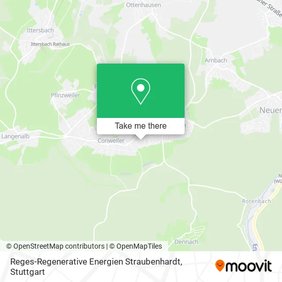 Карта Reges-Regenerative Energien Straubenhardt