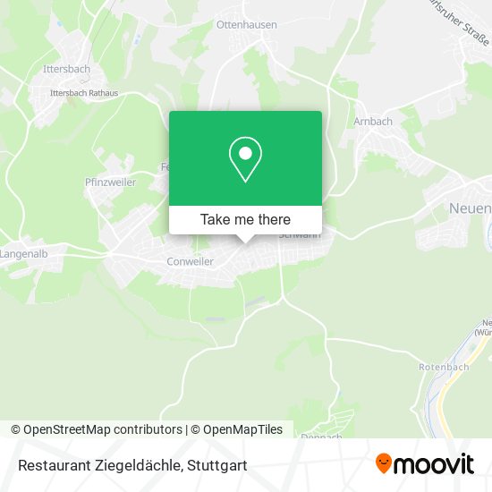 Карта Restaurant Ziegeldächle