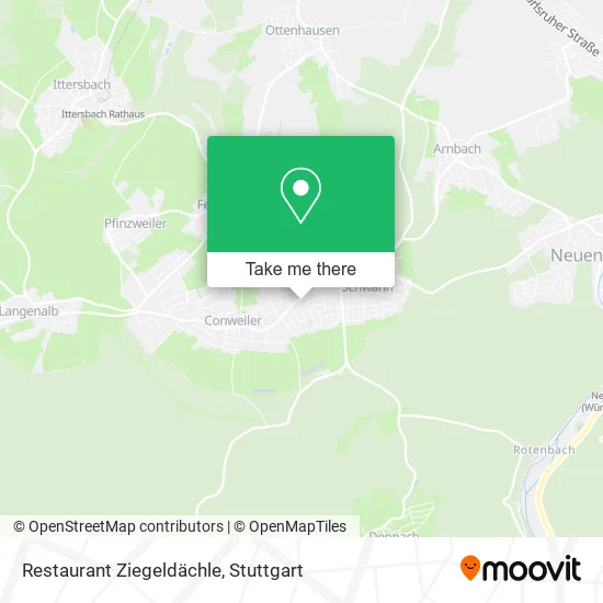 Карта Restaurant Ziegeldächle