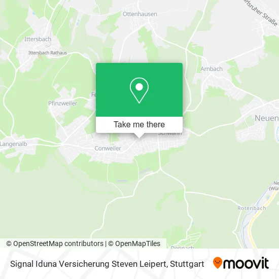 Карта Signal Iduna Versicherung Steven Leipert