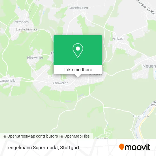Карта Tengelmann Supermarkt