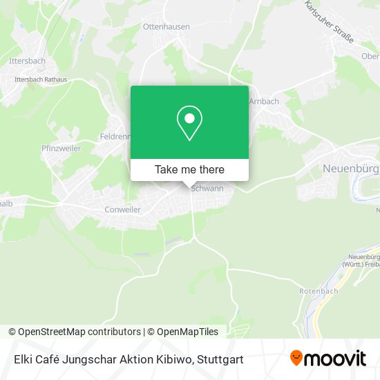 Elki Café Jungschar Aktion Kibiwo map