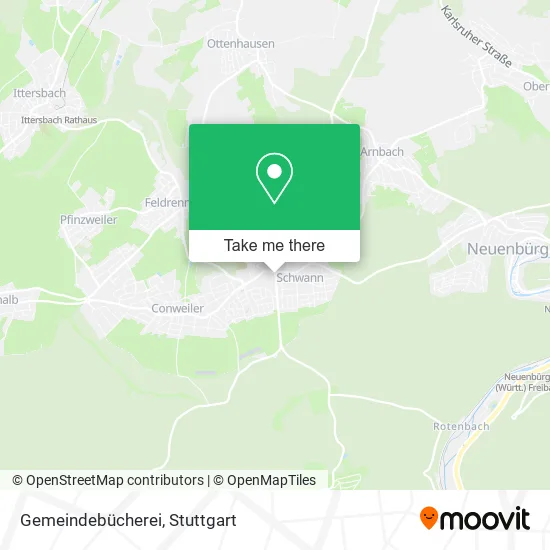 Карта Gemeindebücherei