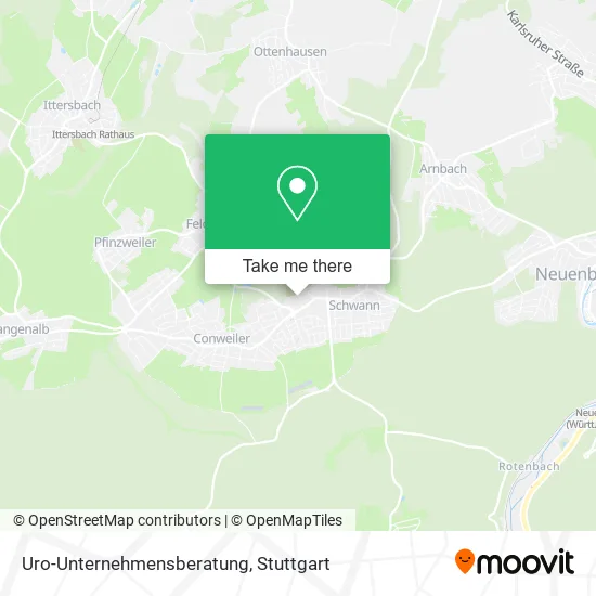 Карта Uro-Unternehmensberatung