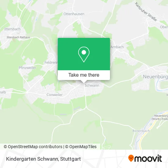 Карта Kindergarten Schwann