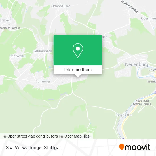 Карта Sca Verwaltungs