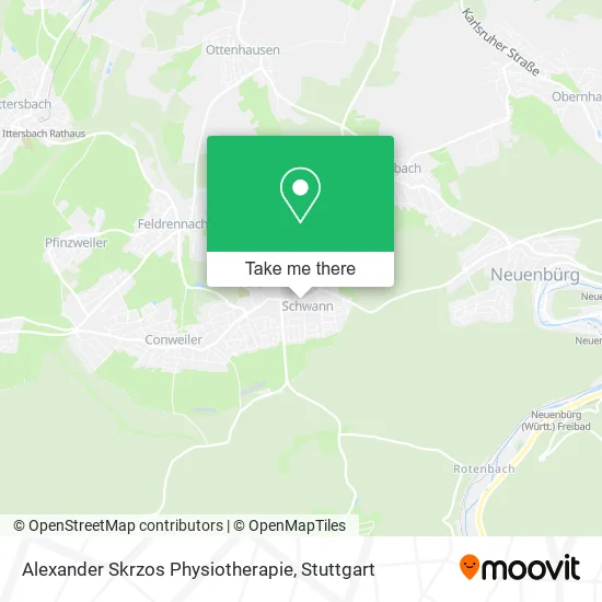 Карта Alexander Skrzos Physiotherapie