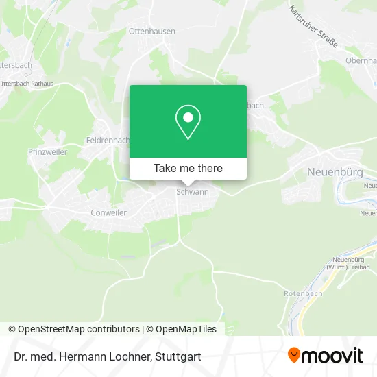 Карта Dr. med. Hermann Lochner