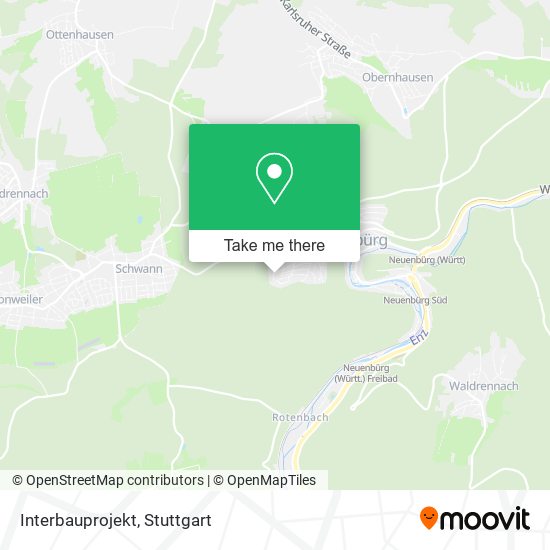 Interbauprojekt map