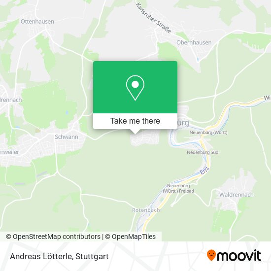 Andreas Lötterle map