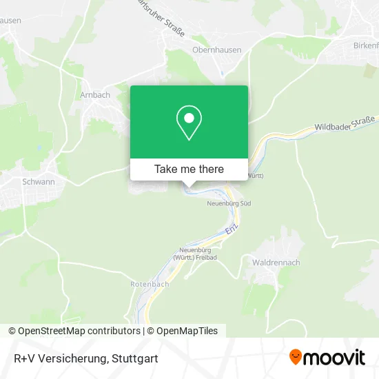 R+V Versicherung map