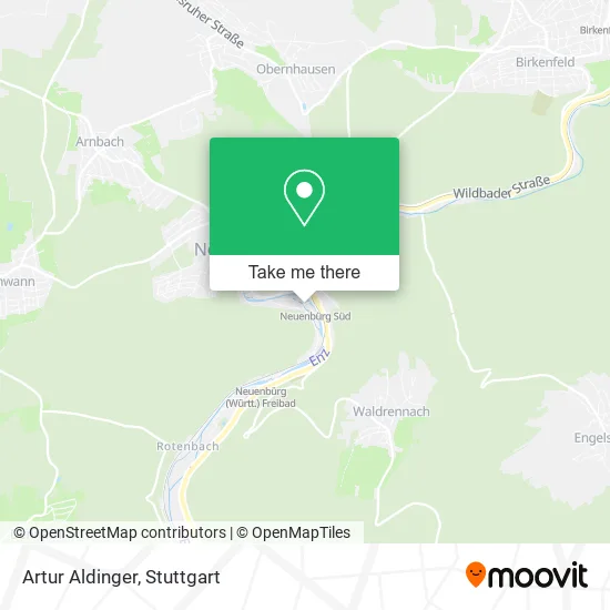 Карта Artur Aldinger