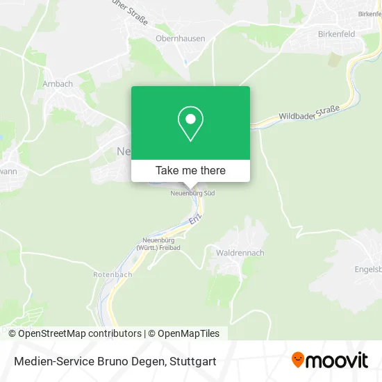 Карта Medien-Service Bruno Degen