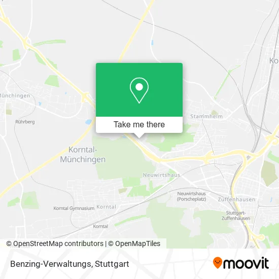 Карта Benzing-Verwaltungs