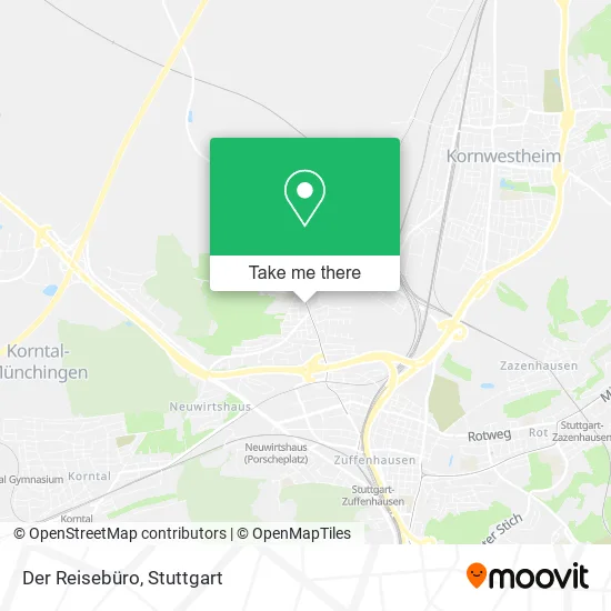 Карта Der Reisebüro