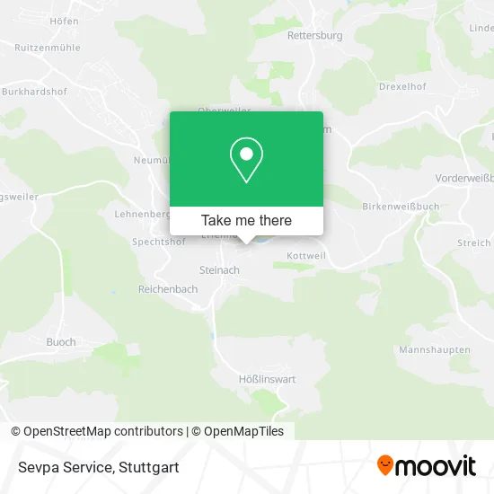 Карта Sevpa Service