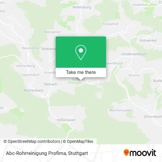 Карта Abc-Rohrreinigung Profima