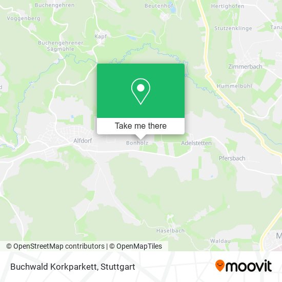 Buchwald Korkparkett map