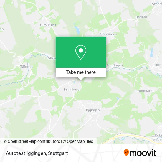 Карта Autotest Iggingen