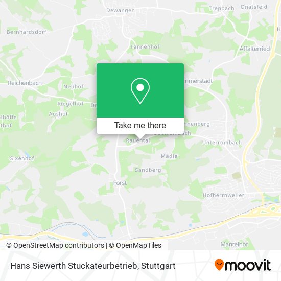 Hans Siewerth Stuckateurbetrieb map