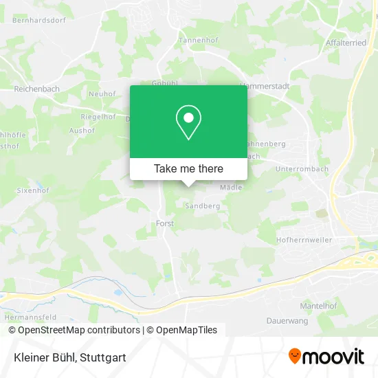 Карта Kleiner Bühl