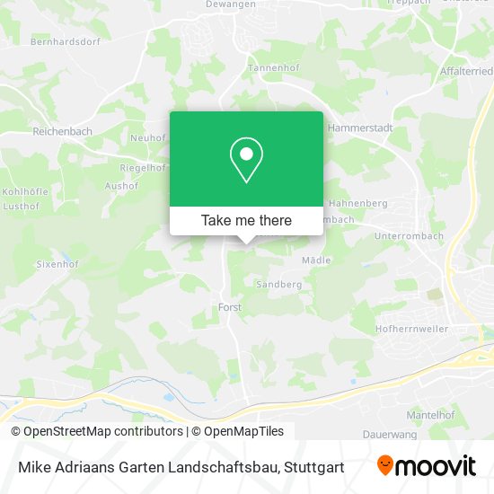 Карта Mike Adriaans Garten Landschaftsbau