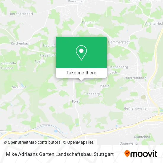 Карта Mike Adriaans Garten Landschaftsbau