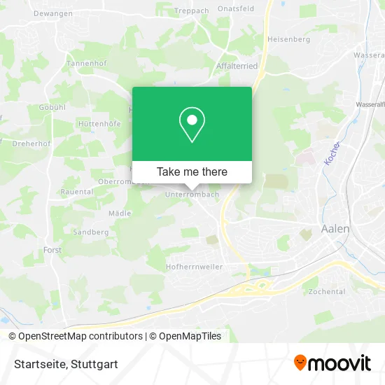 Карта Startseite