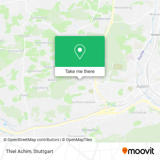 Карта Thiel Achim