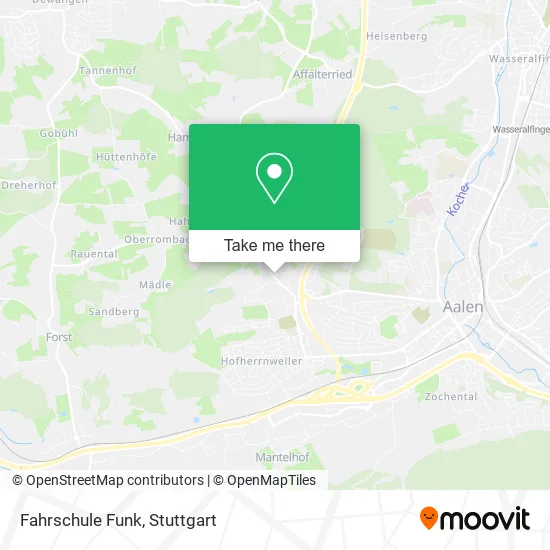 Карта Fahrschule Funk
