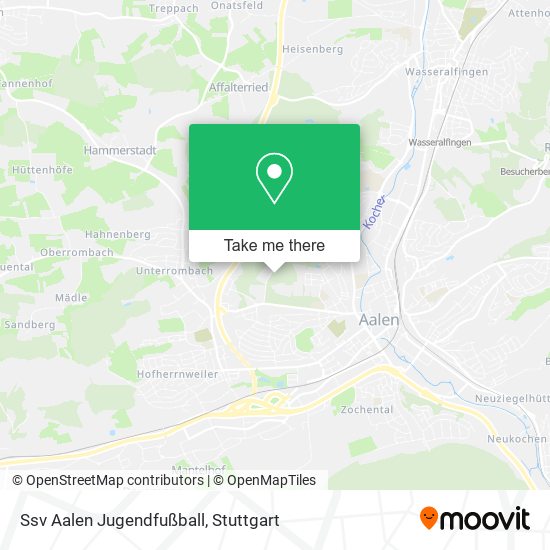 Ssv Aalen Jugendfußball map