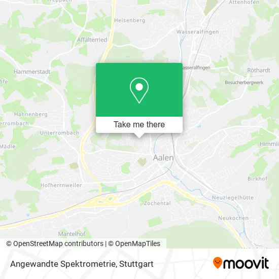 Карта Angewandte Spektrometrie