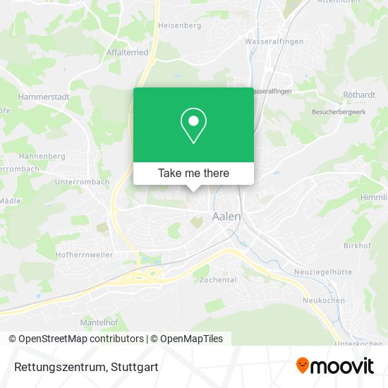 Rettungszentrum map