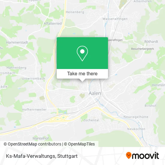 Карта Ks-Mafa-Verwaltungs