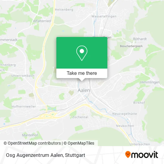 Карта Osg Augenzentrum Aalen