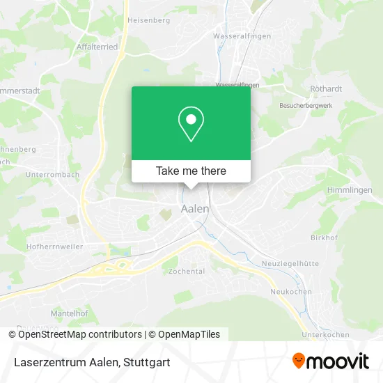 Карта Laserzentrum Aalen