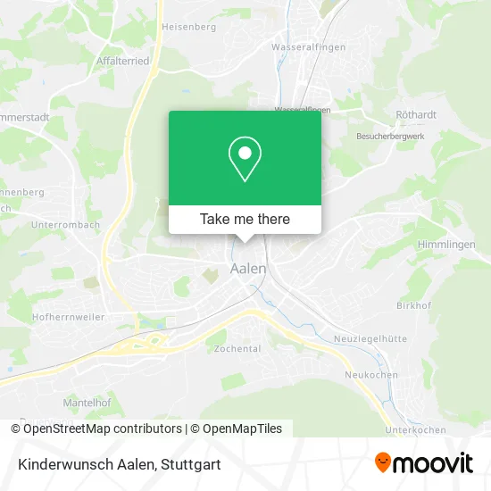 Карта Kinderwunsch Aalen