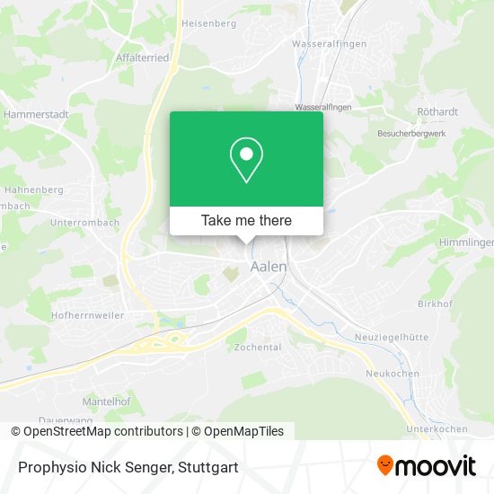 Prophysio Nick Senger map