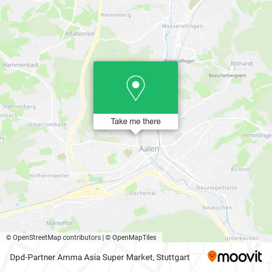 Карта Dpd-Partner Amma Asia Super Market