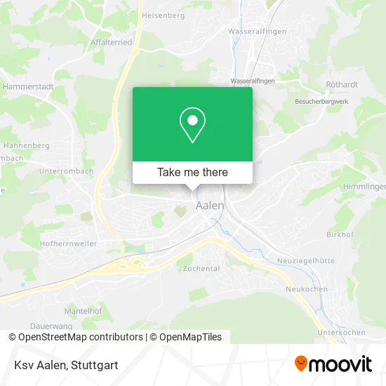 Карта Ksv Aalen