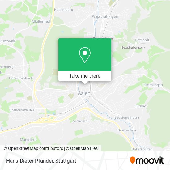 Hans-Dieter Pfänder map