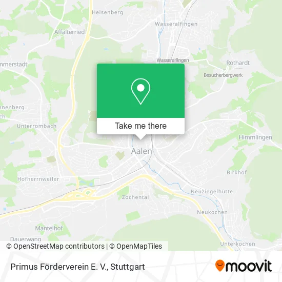 Карта Primus Förderverein E. V.