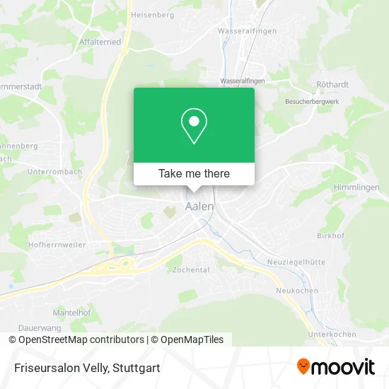 Карта Friseursalon Velly