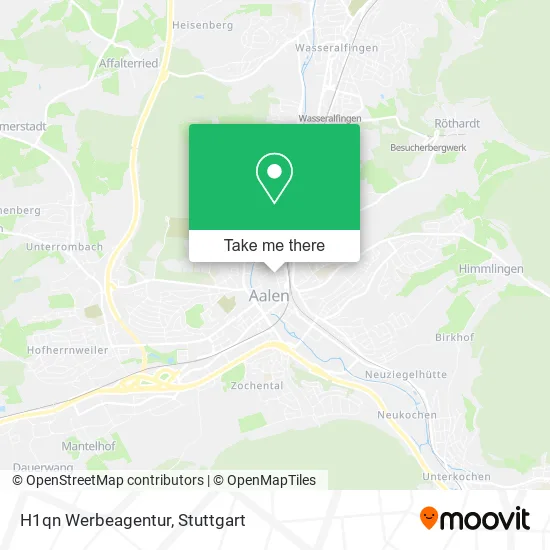 Карта H1qn Werbeagentur