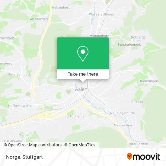 Карта Norge