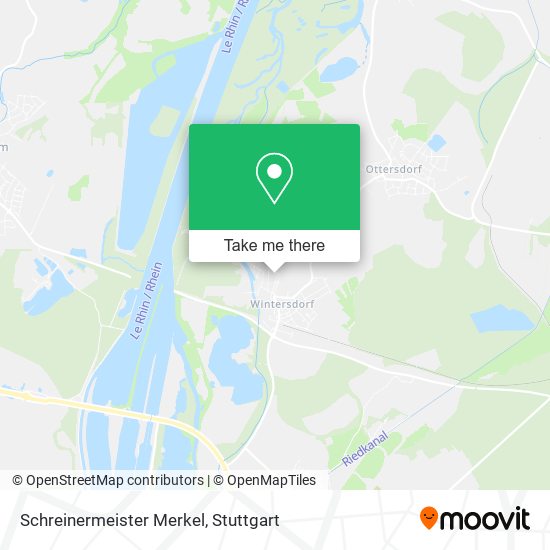 Schreinermeister Merkel map