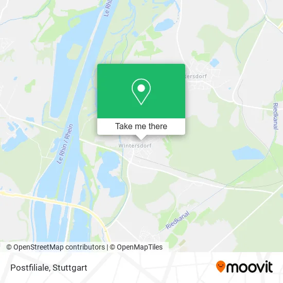 Карта Postfiliale